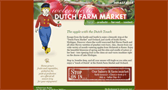 Desktop Screenshot of dutchfarmmarket.com